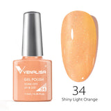 Venalisa 7.5ml Nail Gel Polish 60 Color Glitter Color Nail Varnish For Nail Art Manicure Top Coat Soak Off Enamel UV Gel Varnish