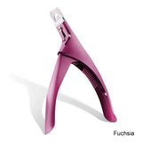 Professional Fake Nail Cutter Nail Cipper Tips Cutter U Type Acrylic Fake Nail Edge Trimmer Stainless Steel Nail Manicure Tools