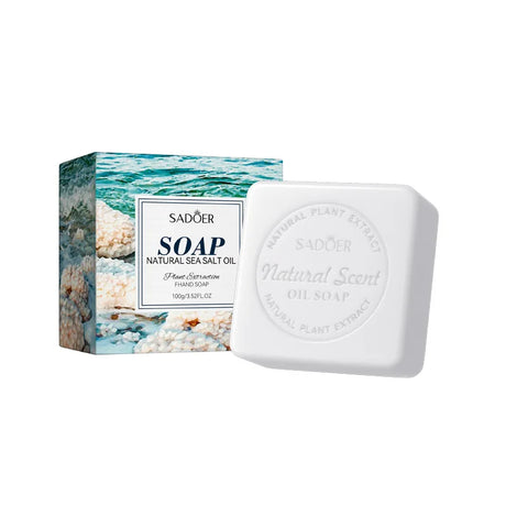 Sandalwood Handmade Soap for Women Deep Cleansing Body Whitening Essential Oil Shaving Soap Skin Lightening Foam Cleaner