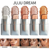Glowy Highlighter Stick – Shimmer Finish, Waterproof, Long-Lasting, Easy Blend, Multi-Look, Face & Eye Contour, Skin-Friendly