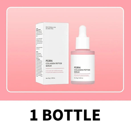 Collagen Peptide Facial Serum Targets Dull Skin Boosts Skin Elasticity Stimulates Skin Renewal Repair Salmon PDRN KOREAN Product