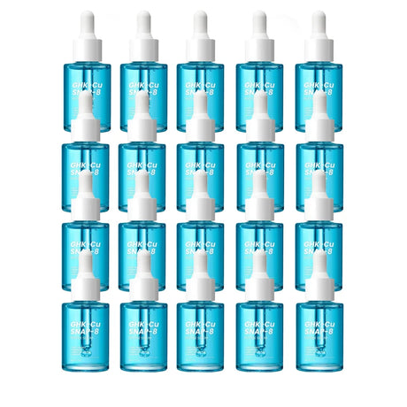 GHK-Cu Copper Peptides Facial Serum with SNAP-8 for Fine Lines, Wrinkles, Firming, Deep Hydration & Collagen，All Skin Types