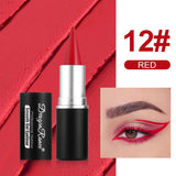 Matte Eyeliner Pencil Black White Blue Green Eyeliner Cream Waterproof and Not Easy To Smudge Colorful Eye Liner Eye Makeup Tool
