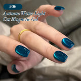 12ml 1-21pcs Brown Gold Cat Eye Gel Nail Polish Hot Selling Winter Whitening Magnet Gel Polish Gold Nails Nail Supplies Nail Art