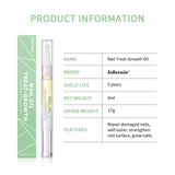 Nail Treat -Growth Nail Strengthener Healthy Strong Nail Growth Oil Help Splits Thin Nails Repair Manicure Nail Hardener Polish