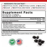 Maca Root Capsules - Boost Endurance & Strength, To Maximize Vitality and Performance, Muscle Mass Improve