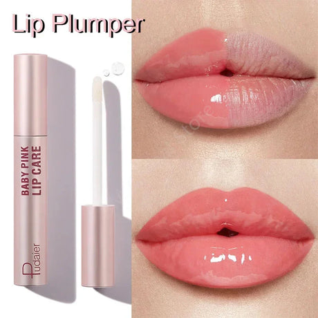 Instant Lip Plumper Extreme Volume Serum Oil Reduce Fine Lines Repair Moisturizer Long Lasting Plumping Gloss Sexy Pink Lip Care
