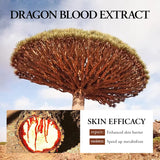 SADOER Ganoderma lucidum Dragon Blood Facial Serum Face Lotion Moisturizing Face Emulsion Oil Refreshing Control Facial Essence