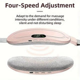 Portable Wireless Heating Pad, Menstrual Heating Pad, Back Heating Pad, With 3-Speed Temperature Adjustment And 4-Speed Massage Modes, Portable Electric Heater Quickly Provides Heating Effect For Women And Girls' Abdomen, Sui