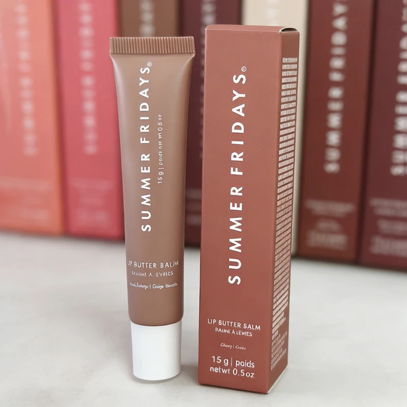 Summer Friday's Lip Balm Moisturizing Mirror Lip Gloss Lip Vanilla Pink Sugar Coffee Cake Smell Lipstick Transparent Makeup Oil