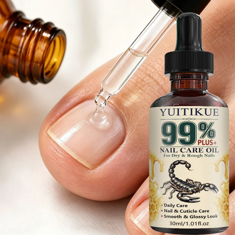 YUITIKUE 99% Plus Nail Care Oil 30ml Moisturizing Cuticle Oil Improve Dry Rough Fingernails Toenails Nail Strengthener