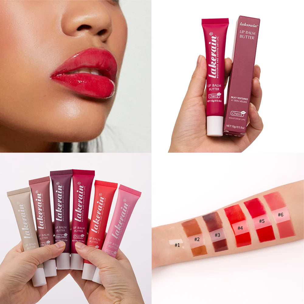New Conditioning Butter Lip Balm Instant Moist Hydrate Shine Sheer Tint Soothing Vanilla Lip Care Repair Dry Chapped Lips Long Lasting Lip Treatment Cosmetic