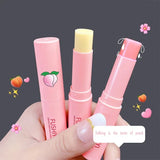 Colorless Vitality Color Lip Balm Change Lipstick Peach Girl Moisturizing Long Lasting Lip Gloss Makeup Care Repair Lip Mask