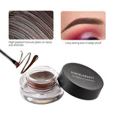 HANDAIYAN Colorful Eyebrow Cream Gel High Pigment Brows Tint Waterproof Long lasting Eye Brow Dye With Brushes Decorate Cosmetic