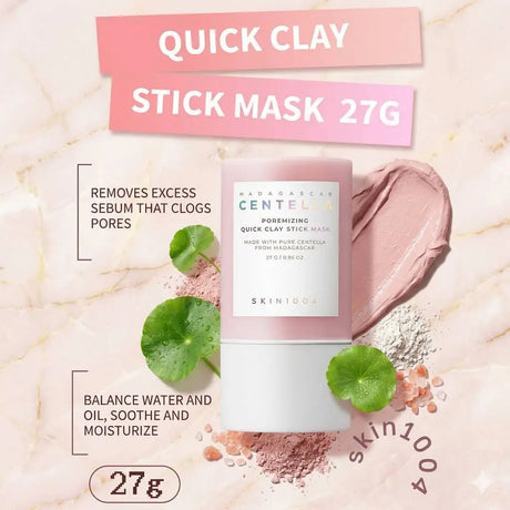 SKIN1004 Madagascar Centella Poremizing Skincare Set Korean Cosmetics Toner Ampoule Gel Cream Face Wash Cleanser Pore Beauty Kit