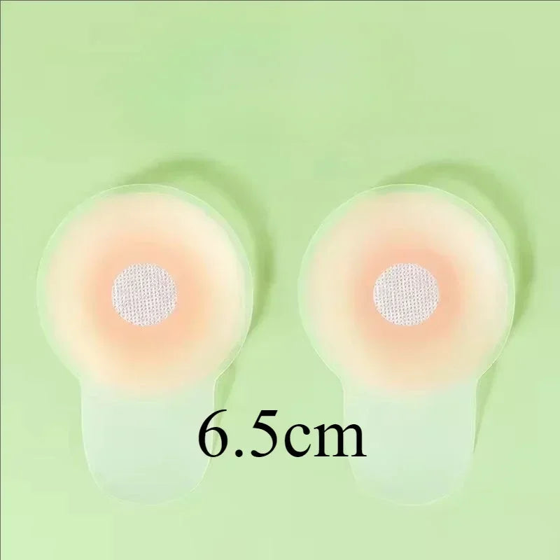 10pcs Women Silicone Lift Up Bra Invisible Push Up Reusable Self Adhesive Breast Lift Tape Nipple Cover Chest Paste Dress Bras