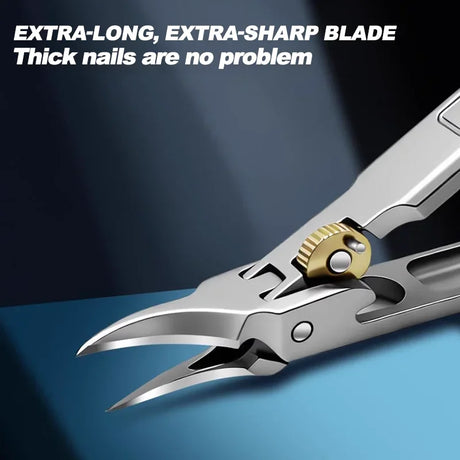 Upgraded Ingrown Nail Clippers, Equipped with Nail File and Gear Lock, Suitable for Thick Nails and Ingrown Nails