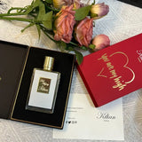 50ml KILIAN Luxury Unisex Perfume Floral Chypre Fragrance Peach Rum Rose Cedar Papyrus Long Lasting Elegant Sweet Warm Scent