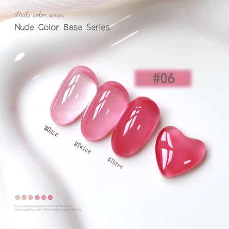 MIANEL 10ML Pure Desire Blush Jelly Gel Nail Polish 2026 New Ice Clear Nude Clear Nail Polish Pink Nails 1-9pcs