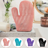 New Honeycomb TPU Exfoliating Shower Glove - Quick-Drying Body Scrubber Sponge for Bathroom