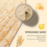 Rice Honey Glow Mask Moisturize Hydrating Nourishing Face Tightening Kaolinite Rice Raw Pulp Sleeping Clay Mask Korean Skin Care