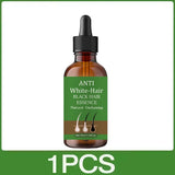 Gray To Black Hair Oil Reduces Premature Graying  Nourishes Follicles Restores Natural Black Pigment Darkening Gray/white Hair