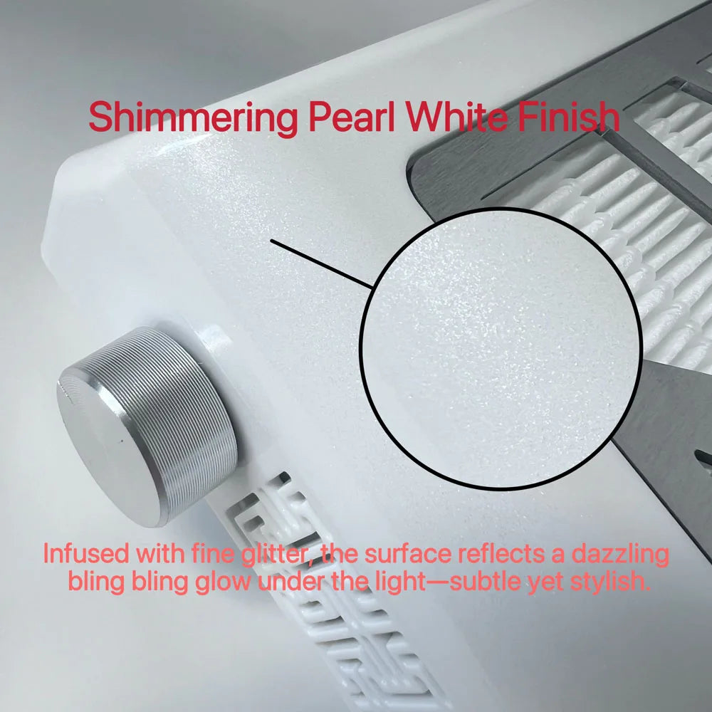 Professional Nail Dust Collector Powerful Suction Salon Vacuum Cleaner Extractor Manicure Fan With HEPA Filter Speed Adjustable