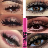 5D Waterproof Mascara Eyelashes Lengthening Long Lasting Silky Lash Black Eyelashes Extension Make Up Beauty Eye Korean Cosmetic