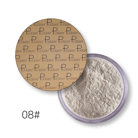 8 Color Long-Lasting Oil Control Matte Loose Face Powder - Invisible, -Matte Finishing Powder For Setting Foundation Makeup
