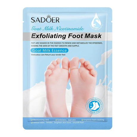 1 Pair Exfoliating Feet Mask Exfoliating Foot Peel Mask Socks Pedicure Peeling Dead Skin Remover Feet Mask Peel Moisturizing