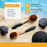 AA83 Sunscreen Brush Set - Lotion Applicator for Kids, Babies, Family and Adults for Face and Body