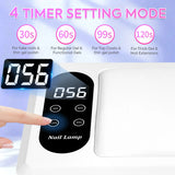 Professional 96 LED Nail Lamp Quick UV Gel Nail Polish Dryer With 4 Timer Sensor Lamp For Manicure Salon Tools