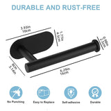 SARIHOSY Stainless Steel Toilet Paper Holder Bathroom Accessories Paper Roll Shelf Towel Rack
