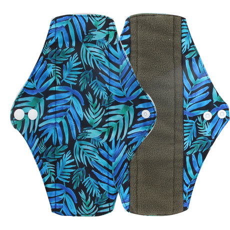 Washable Menstrual Pad Panty Liner Reusable Cloth Sanitary pad Hygienic and Soft Washable Charcoal Menstrual