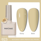 MAYCHAO 12ml Gel Nail Polish Set Professional Salon Nail Art Gels Varnish UV LED Semi Permanent Nail Lacquer Nail Supplies