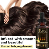 YUITIKUE Hair Nutrient Serum - Infused With Biotin, Caffeine & Ginger, Nourishes For Fuller-Looking Hair, 30ml