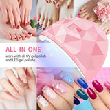 LINMANDA UV LED 54W Lamp Sunlight Nail Dryer Lamp Nail Professional Nail Art Tools Accessories for Fingernail Toenail Salon