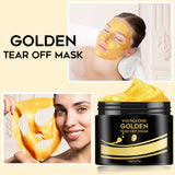 24K Gold Tear Off Mask  Deep Cleansing Remove Blackheads Firming Skin Oil-Control Whitening Skin Care Moisturizing Masks