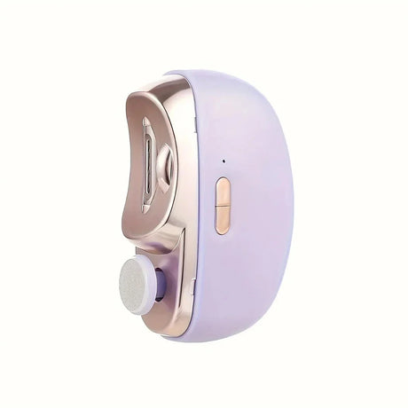 Electric Nail Clipper Cutter with LED Light 2 IN 1 Automatic Nail Grinder Trimmer for Baby Adult Mini Manicure Tools Nail Care
