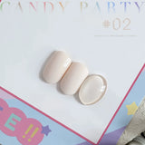 MAINEL 1-12Pcs Fashion Nude Shiny Soak Off UV Gel Nail Gel Polish Cosmetics Nail Art Nails Gel Polish Tips Nail Varnish