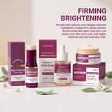 Korea Calcium Nourish Collagen Set – 30ml Ampoule + 50g Cream + 9g Balm Stick, 10,000ppm Collagen & Hydrolyzed Elastin Skincare