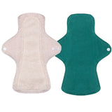 2pcs Breathable Panty Liner Feminine Reusable Sanitary Pads Period Panties Leakproof Cotton Pad Washable Daily Pads 2 Sizes