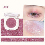 Monochrome Glitter Eyeshadow Pearlescent Highlighter Powder Makeup Diamond Eye Shadow Palette Bright Shiny Eye Makeup Cosmetics
