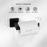 SARIHOSY Stainless Steel Toilet Paper Holder Bathroom Accessories Paper Roll Shelf Towel Rack