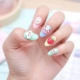 3D Silicone Gel Nail Art Molds Lovely Animals Stars Shapes DIY Resin Button Charms Nail Art Decoration Manicure Tool Supplies
