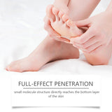 Lanolin Hand Foot Cream Deep Moisturizing Exfoliates Removes Dead Skin Softens Hands Anti-Crack Non-Greasy Hydration Cream