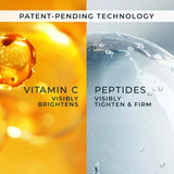 Patent-Pending Formula Vitamin C Facial Serum Infused With Hyaluronic Acid & Retinol, Daily Facial Care To Make Skin Appear Brighter & Smoother In Look
