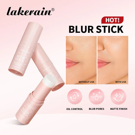 Blur Stick Invisible Pore Primer Waterproof Face Primer Makeup Base Oil-control Matte Smooth Fine Lines Isolation Barrier Primer