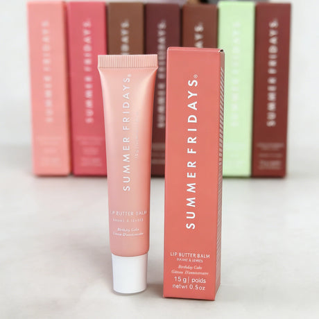 Summer Friday's Lip Balm Moisturizing Mirror Lip Gloss Lip Vanilla Pink Sugar Coffee Cake Smell Lipstick Transparent Makeup Oil