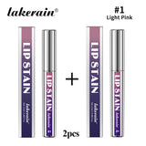 Peel Off Lip Stain Reveal Long Lasting Waterproof Pink Lip Tint Transfer Proof Non-stick Cup Natural Lip Stain Women's Cosmetics